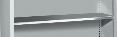 Schäfer Shop Select Zusatzböden, für Materialschränke ohne Mitteltrennwand &  mit T 400 mm, B 800 x T 400 mm, verzinkter Stahl, silber