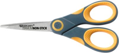 Schere Titanium Nitrid non Stick, Stahl rostfrei, antihaftbeschichtet, für Rechts- & Linkshänder, L 127 mm