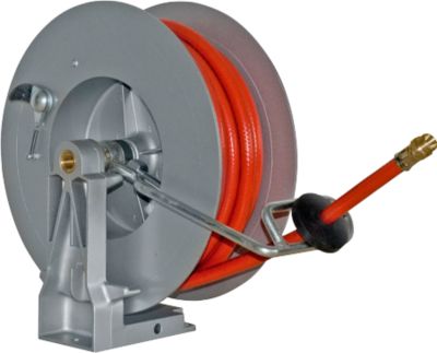 Schlauchaufroller, automatisch, für Druckluft, Länge 10 Meter, Aluminiumguss