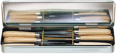 Schlüsselfeilen 6-teilig 100 mm Hieb 2