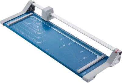 Schneidemaschine Dahle 508, Schnittlänge 460 mm, Schnitthöhe 6 Blatt, Metalltisch mit Gummifüßen