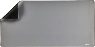 Schreibunterlage Fellowes Breyta™, Microban®-Schutz, rutschfest, B 800 x T 400 x H 25 mm, Post-Consumer Material/Kautschuk, grau