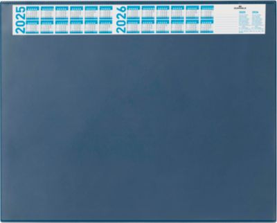 Schreibunterlage mit Kalender, blau