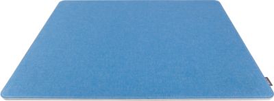 Schreibunterlage Sigel Eyestyle, B 600 x T 450 x H 7 mm, wasserabweisend, Textiloberfläche aus Recycling-PET, hellblau/dunkelgrau