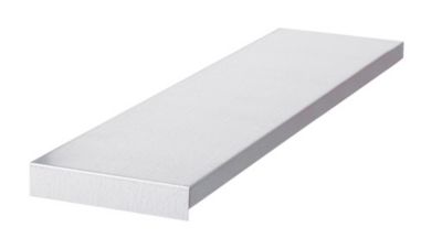 Schulte Lagertechnik Panneau en acier pour rayonnage à palettes, épaisseur 1,25 mm, L 300 x H 40 mm, pour profondeur de rayonnage 800 mm, galvanisé, jusqu'à 300 kg