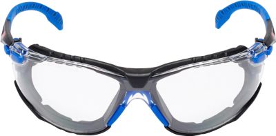 Schutzbrille 3M Solus 1000, EN 166:2001, UVA/UVB/UVC-resistent, abnehmbare Schaumstoffdichtung, beschichtet, Polycarbonatglas, klar