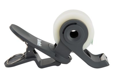 Scotch® Abroller Clip‘n Twist C19-Clip-CG, für Rollen L 33 m x B 19 mm, inkl. 1 Rolle Scotch® Magic™ Klebeband, d.grau
