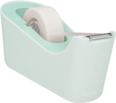 Scotch™ Klebeband-Abroller C18, mintgrün + Scotch® Magic™ Unsichtbares Klebeband, 19 mm x 33 m, incl. 1 Rolle