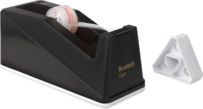 Scotch™ Tischabroller C10, Schwarz , ohne Klebeband