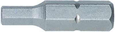 Sechskant-Bit WIHA, Antrieb 1/4 Zoll, C 6,3, SW 3 mm, L 25 mm