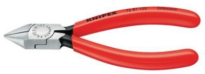 Seitenschneider L.125mm Form 8 Facette ja,kl.Kopf pol.Ku.-Überzug KNIPEX