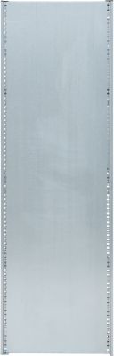 Seitenwand für Grundregal/Anbauregal ORDO Industry, multifunktional, magnethaftend, B 600 x T 0,88 x H 2000 mm, Stahl-Vollblech verzinkt