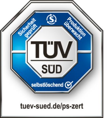 Selbstlöschende Wertstoff-Abfallsammler 40R, antiksilber/silber