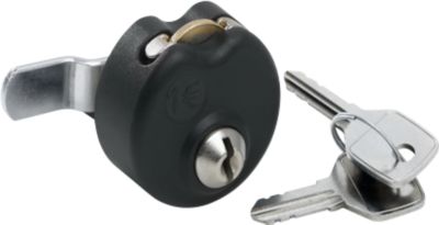 Serrure à monnaie pour casiers et vestieres SSI Schäfer, pour pièces de 1 €,, cylindre de serrure interchangeable