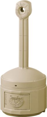Sicherheits-Standascher, robuster, brandhemmender Kunststoff, Innenbehälter 15 Ltr., beige
