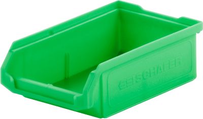 Sichtlagerkasten SSI Schäfer LF 210, Polypropylen, L 168 x B 103 x H 52 mm, 0,5 l, grün