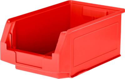 Sichtlagerkasten SSI Schäfer LF 321, Polypropylen, L 343 x B 209 x H 145 mm, 7,5 l, rot