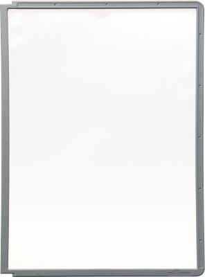 Sichttafel, A4, 5 Stück, anthrazit