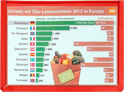 Sichttaschen, farbig, DIN A4 quer, rot, 10 Stück