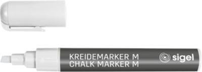 sigel Hochwertige Kreidemarker, 1 - 5 mm, GL-181, weiss