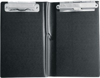 sigel® Kassenblockmappe KC626, 120 x 180 mm, mit 2 Metallklemmen und Stifthalter