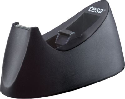 Sparset Tischabroller tesa Easy Cut® CURVE + 1 Rolle tesafilm®, geeignet für alle Rollen bis B 19 mm