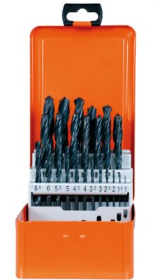 Spiralbohrer-Set Projahn BASIC, kurze Spiralbohrer, 25-tlg.