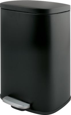 SPIRELLA Treteimer AKIRA, 30 Liter, Tretmechanismus, L 343 x B 235 x H 629 mm, schwarz