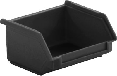 SSI Schäfer Bac à bec série ENTRY 110 - plastique recyclé - L 92 x l 95 x H 50 mm - capacité 0,26 L - noir
