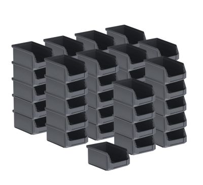 SSI Schäfer Bac à bec série ENTRY 211, plastique, L 168 x l 103 x H 76 mm, noir, 50 pièces