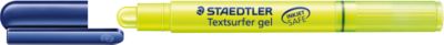 Staedtler Textmarker Gel, mit gelartiger Wachsmine, Minendurchmesser 9 mm, gelb