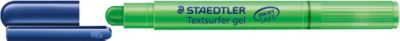Staedtler Textmarker Gel, mit gelartiger Wachsmine, Minendurchmesser 9 mm, grün