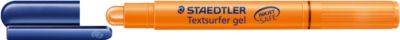 Staedtler Textmarker Gel, mit gelartiger Wachsmine, Minendurchmesser 9 mm, orange