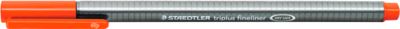 STAEDTLER Triplus Fineliner 334, rot, 10 Stück