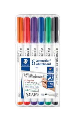 STAEDTLER Whiteboardmarker Lumocolor®, 1 mm, 6er Set