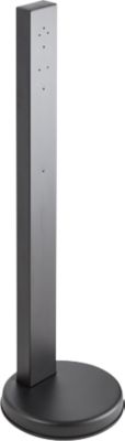 Ständer für Sicherheitsaschenbecher, geeignet für alle Sicherheitsaschenbecher mit Ø 90-180 mm, Ø 250 x H 820 mm, Stahl, schwarz