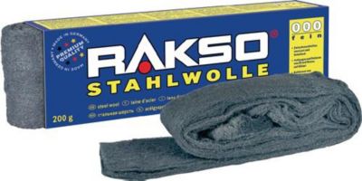 Stahlwolle extrem fein 0000 200g RAKSO