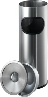 Standascher, Edelstahl, ø 190 x H 610 mm