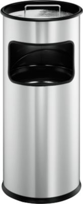 Standascher mit Sieb, silbermetallic
