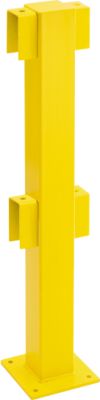 Standpfosten, Mitte, 1000 mm, beschichtet, gelb