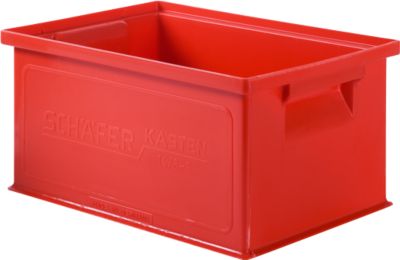 Stapelkasten 14/6-3, Kunststoff, 7 l, rot
