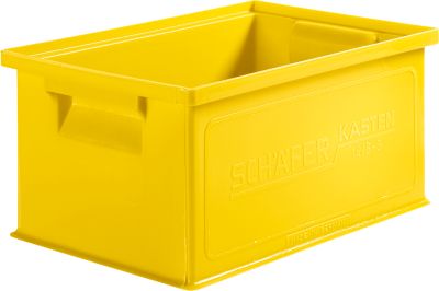 Stapelkasten Serie 14/6-3, Polypropylen, Inhalt 7 l, gelb