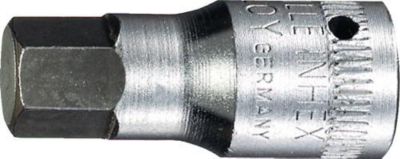 Steckschlüsseleinsatz 44 K 1/4 Zoll Innen-6-kant 4mm L.28mm STAHLWILLE