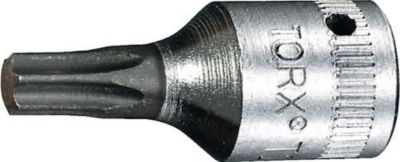 Steckschlüsseleinsatz 44 KTX 1/4 Zoll TX T8 L.28mm STAHLWILLE