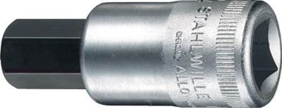 Steckschlüsseleinsatz 54 1/2 Zoll Innen-6-kant SW 4mm L.60mm STAHLWILLE