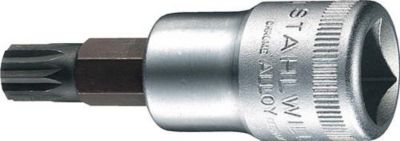 Steckschlüsseleinsatz 54 X 1/2 Zoll Innen-Vielzahn M6 L.60mm STAHLWILLE