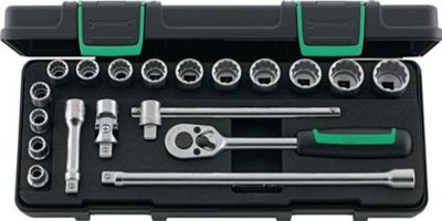 Steckschlüsselsatz 45/14/5i 19-tlg.3/8 Zoll SW 8-22mm Z.30 12KT