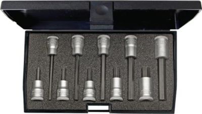 Steckschlüsselsatz IN 30 LKM 10-tlg.3/8 Zoll 4-10mm