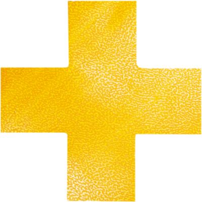 Stellplatz-Markierung Durable, selbstklebend in Kreuz-Form, für Böden, 10 Stück