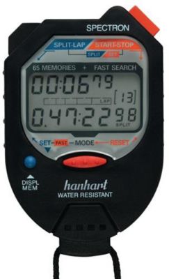 Stoppuhr Spectron 1/100 Min.1/100 Sek.dig.HANHART